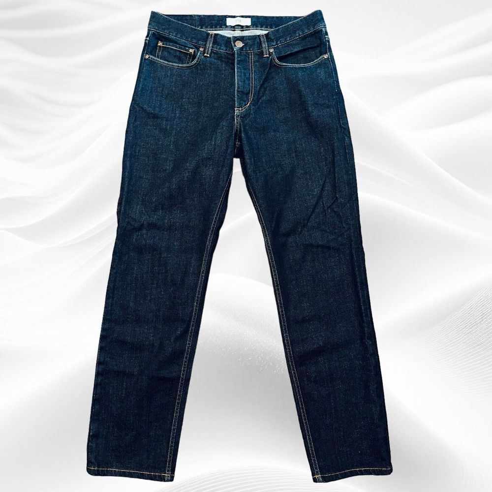 Spoke Jeans Mens Build C‎ 32X31 Indigo Blue Denim Straight Leg Excellent UC